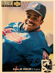 Delino DeShields [Silver Signature] #92 Baseball Cards 1994 Collector's Choice Prices