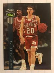 Brent Price #63 Basketball Cards 1992 Classic 4 Sport Prices