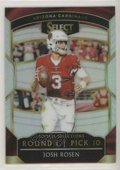 Josh Rosen [Prizm] #RS-8 Football Cards 2018 Panini Select Rookie Selections Prices