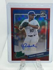 Yosver Zulueto [Red] #RPS-YZ Baseball Cards 2023 Panini Donruss Optic Rated Prospect Signatures Prices