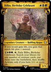 Bilbo, Birthday Celebrant [Foil] Magic Lord of the Rings Commander Prices