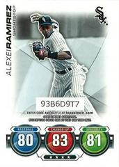 Alexei Ramirez [Code Cards] #NNO Baseball Cards 2010 Topps Attax Prices