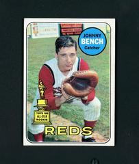 Johnny Bench [All Star] Baseball Cards 1969 Topps Prices