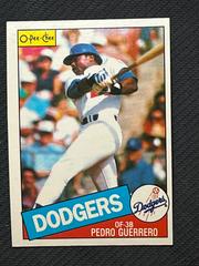 Pedro Guerrero #34 Baseball Cards 1985 O Pee Chee Prices