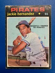 Jackie Hernandez [Pirates Red Letters] #144 Baseball Cards 1971 O Pee Chee Prices