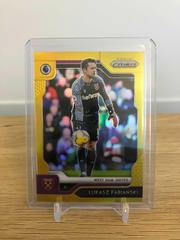 Lukasz Fabianski [Gold Prizm] Soccer Cards 2019 Panini Prizm Premier League Prices