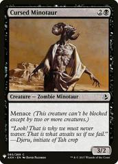 Cursed Minotaur Magic Mystery Booster Prices