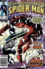 The Spectacular Spider-Man [Newsstand] #110 (1986) Comic Books Spectacular Spider-Man Prices