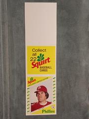 Pete Rose [White Top, Complete Panel] #12 Baseball Cards 1982 Squirt Panel Prices