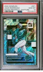 Julio Rodriguez [Rapture] #RP-1 Baseball Cards 2022 Panini Donruss Rated Prospects Prices