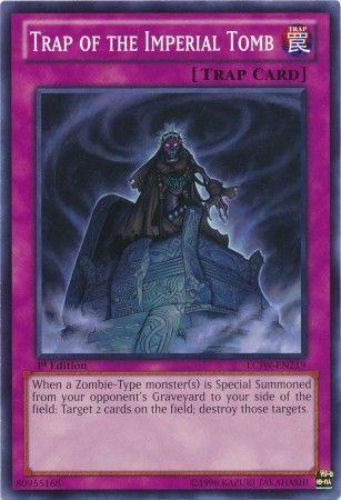 Trap of the Imperial Tomb LCJW-EN219 YuGiOh Legendary Collection 4: Joey's World Mega Pack