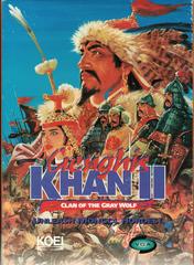 Box Front | Genghis Khan II: Clan of the Gray Wolf PC Games