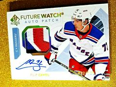 Filip Chytil [Future Watch Autograph Patch] #174 Hockey Cards 2017 SP Authentic Prices