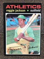Reggie Jackson #20 Baseball Cards 1971 Topps Prices