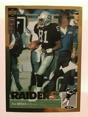 Tim Brown [Gold] #345 Football Cards 1994 Collector's Choice Prices