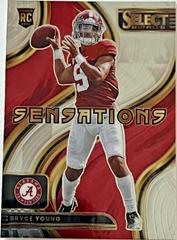 Bryce Young #SEN-BY Football Cards 2023 Panini Select Draft Picks Sensations Prices