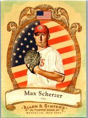 Max Scherzer Baseball Cards 2009 Topps Allen & Ginter National Pride Prices