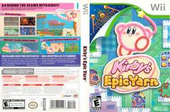Slip Cover Scan By Canadian Brick Cafe | Kirby's Epic Yarn Wii