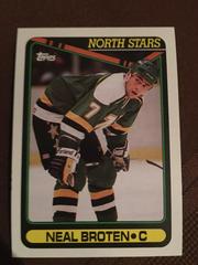 Neal Broten #90 Hockey Cards 1990 Topps Prices