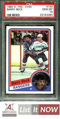 Barry Beck #140 Hockey Cards 1984 O-Pee-Chee Prices