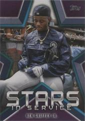 Ken Griffey Jr Baseball Cards 2021 Topps Stars in Service Prices