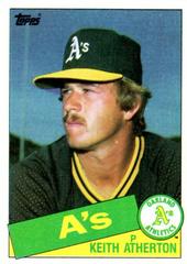 Keith Atherton #166 Baseball Cards 1985 Topps Prices