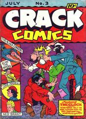 Crack Comics #3 (1940) Comic Books Crack Comics Prices
