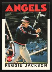 Reggie Jackson #700 Baseball Cards 1986 Topps Tiffany Prices
