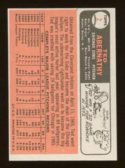 Back | Ted Abernathy Baseball Cards 1966 Topps