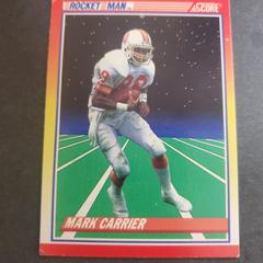 Q6777537630 | Mark Carrier Football Cards 1990 Panini Score