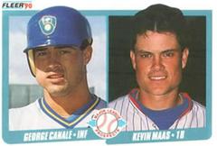 George Canale, Kevin Maas Baseball Cards 1990 Fleer Canadian Prices