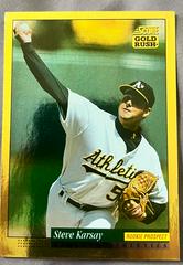 Steve Karsay[Gold Rush]  #558 #558 Baseball Cards 1995 Score Prices