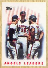 Angels Leaders #556 Baseball Cards 1987 Topps Prices