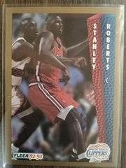Stanley Roberts #357 Basketball Cards 1992 Fleer Prices