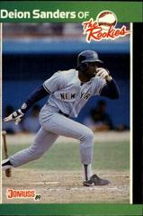 Deion Sanders #6 Baseball Cards 1989 Donruss Rookies Prices