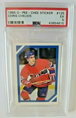 Chris Chelios #125 Hockey Cards 1985 O-Pee-Chee Sticker Prices
