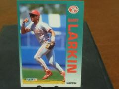 Barry Larkin #411 Baseball Cards 1992 Fleer Prices