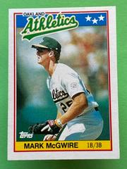 Mark McGwire #47 Baseball Cards 1988 Topps U.K. Mini Prices