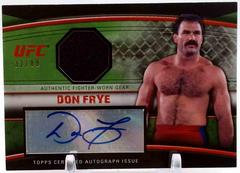 Don Frye [Green] Ufc Cards 2010 Topps UFC Knockout Autographs Prices