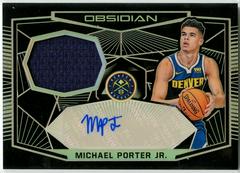 Michael Porter Jr. #MPJ Basketball Cards 2018 Panini Obsidian Rookie Jersey Autographs Prices