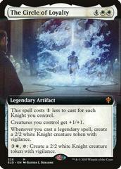 The Circle of Loyalty [Extended Art Foil] Magic Throne of Eldraine Prices