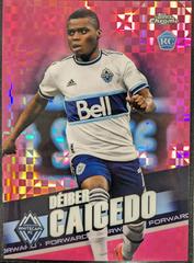 Deiber Caicedo [Pink Xfractor] Soccer Cards 2022 Topps Chrome MLS Prices