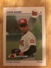 Steve Adams #101 Baseball Cards 1991 Impel Line Drive Pre Rookie AA Prices