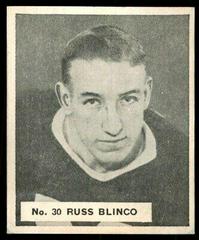 Russ Blinco Hockey Cards 1937 V356 World Wide Gum Prices