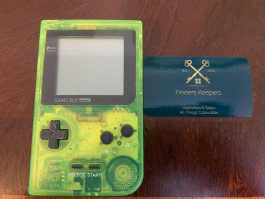 Game Boy Pocket [Extreme Green] photo