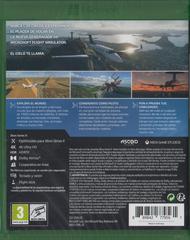 Back Cover | Microsoft Flight Simulator PAL Xbox Series X