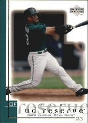 Greg Vaughn Baseball Cards 2001 Upper Deck Reserve Prices