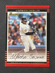 Alfonso Soriano #33 Baseball Cards 2002 Bowman Prices