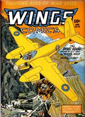 Wings Comics #42 (1944) Comic Books Wings Comics Prices