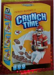 Patrick Mahomes II [Galactic] #CT-2 Football Cards 2022 Panini Donruss Crunch Time Prices